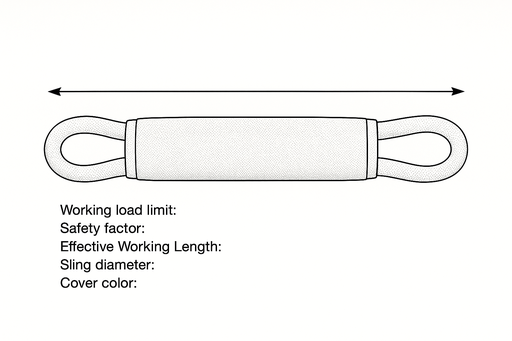 SF3 – Working Load Limit: 300 Tons – Effective Working Length: 200 meter – Pin lengte: 200 mm